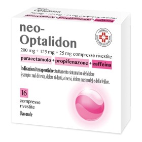 Neo Optalidon 16 Compresse Rivestite 200 Mg + 125 Mg + 25 Mg