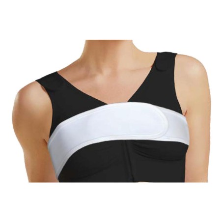 Orione 9001 Fascia Regolabile Posizionatore Protesi Per Reggiseno 9652 Bianco L