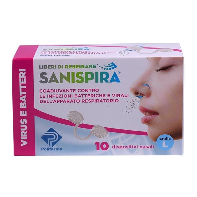 SANISPIRA VIRUS & BATTERI L 10