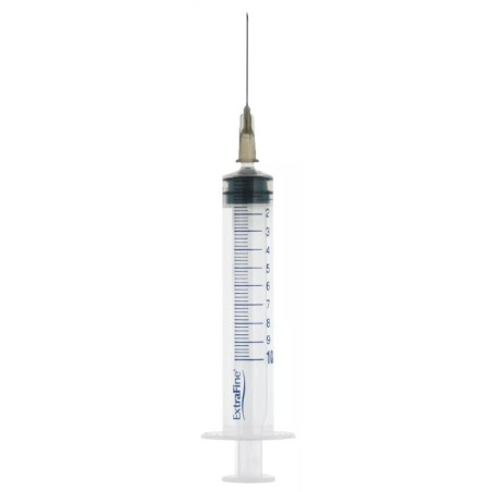 Siringa Extrafine Ipodermica 10 Ml Ago 12 Gauge 22