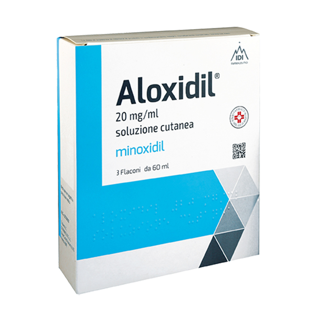 ALOXIDIL*SOLUZ 3FL 60ML20MG/ML
