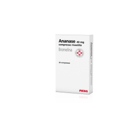 ANANASE*20CPR RIV 40MG