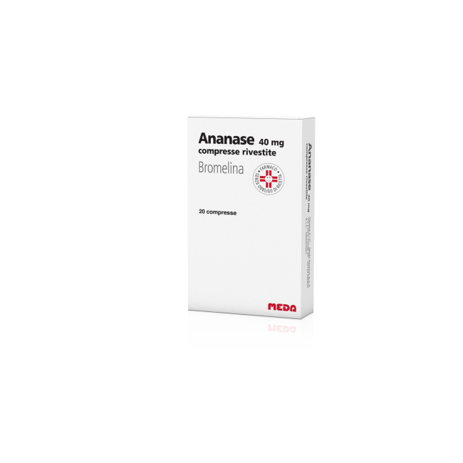 ANANASE*20CPR RIV 40MG