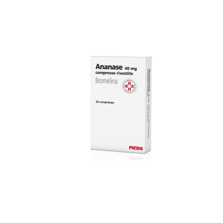 ANANASE*20CPR RIV 40MG