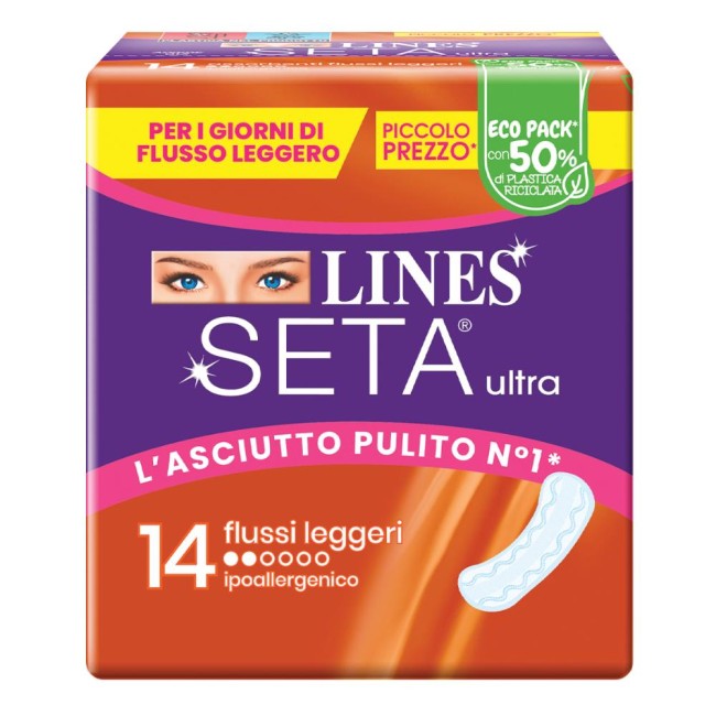 Lines Seta Ultra Assorbenti Leggero Dwct 14 Pezzi