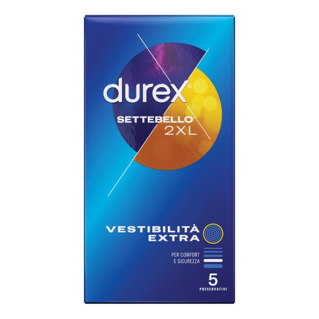 Profilattico Durex Settebello 2xl 5 Pezzi Profilattico Durex Settebello 2xl 5 Pezzi