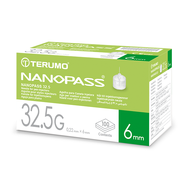 NANOPASS AGO G32,5 6MM 100PZ