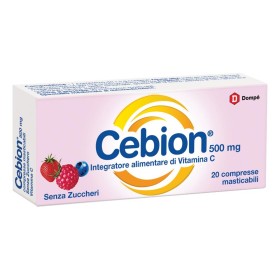 Cebion Masticabile Senza Zucchero Vitamina C 500 Mg 20 Compresse