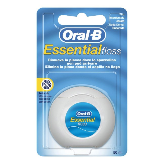 ORALB ESSENTIALFLOSS FILO CERA