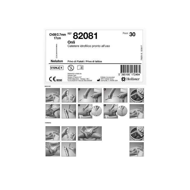 ONLI CATET IDROF 17CM CH8 30PZ