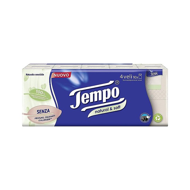 TEMPO FAZZ NATURAL&SOFT 10PZ