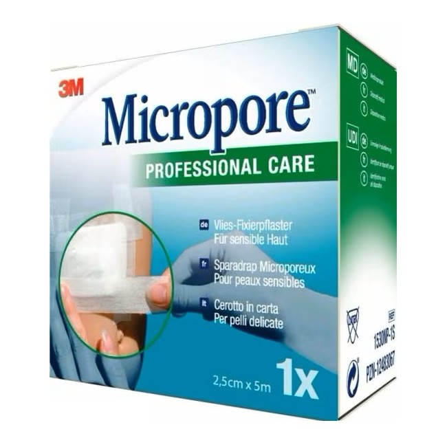 3M MICROPORE SURG T M5X25MM RE