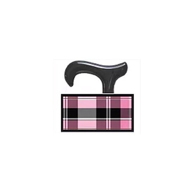 BASTONE DERBY TARTAN ROSA