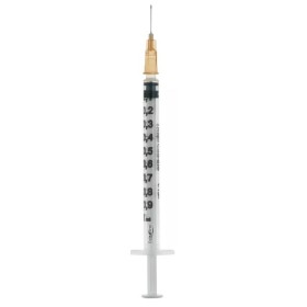 Siringa Per Insulina Extrafine Tub 1ml 100 Ui Ago Removibile 26 Gauge 0,45x12 Mm 1 Pezzo