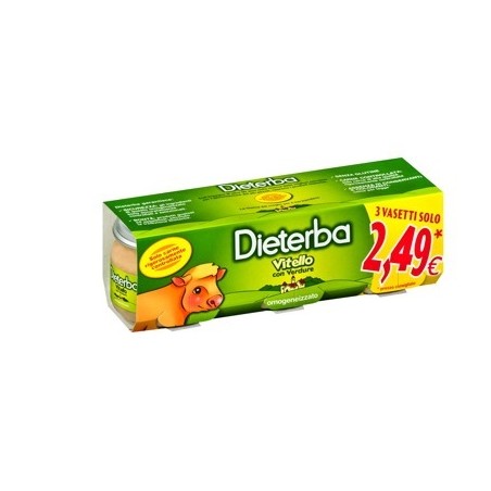 DIETERBA OMOG VITELLO 3PZ 80G
