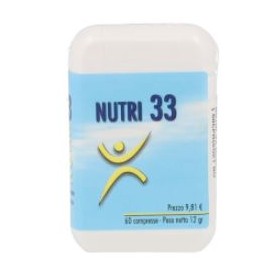 NUTRI 33 INTEGRATORE 60CPR