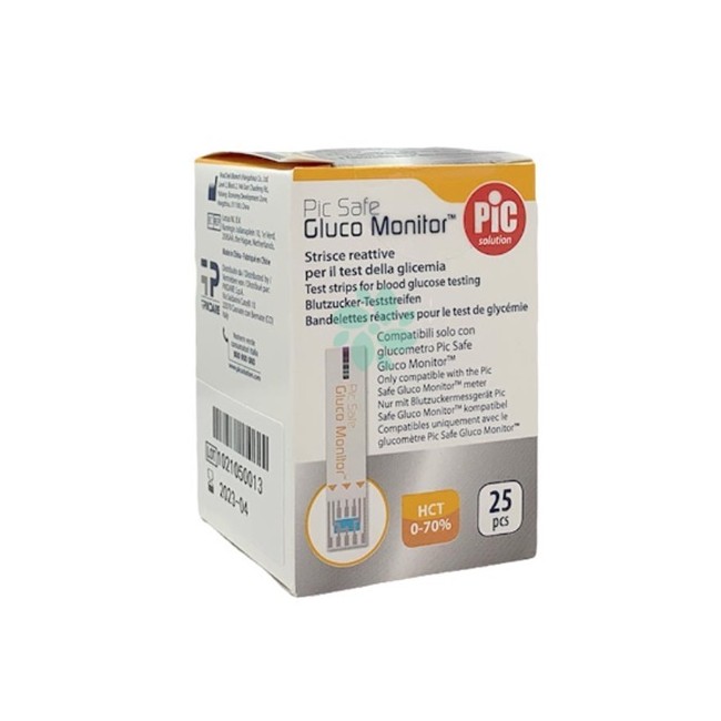 PIC STRISCE GLUCO MONITOR 25PZ