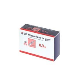 SIR INS BD DEMI 0,3ML G30 8MM