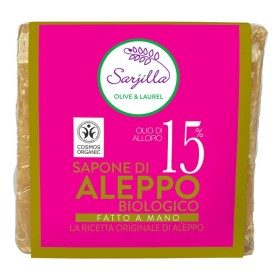 SAPONE ALEPPO 15% CUBO 200G