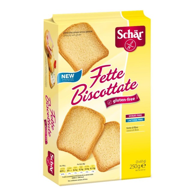 SCHAR FETTE BISCOTTATE 250G