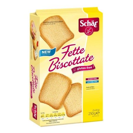 SCHAR FETTE BISCOTTATE 250G