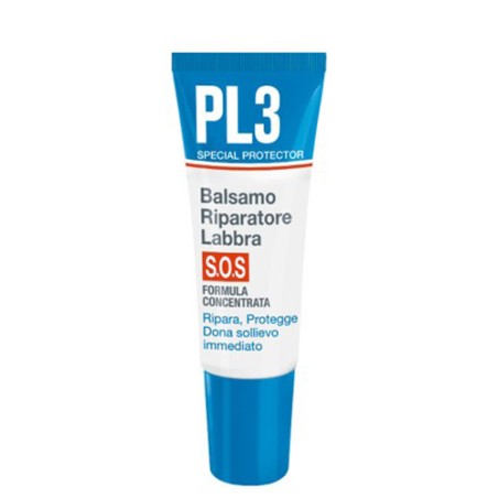 Pl3 Balsamo Riparatore Labbra Sos 7,5 Ml Pl3 Balsamo Riparatore Labbra Sos 7,5 Ml