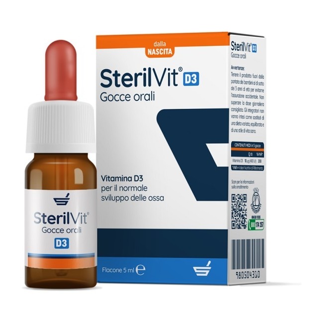 STERILVIT D3 GOCCE 5ML