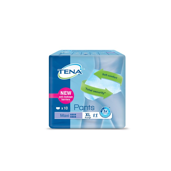 TENA PANTS MAXI XL 10PZ