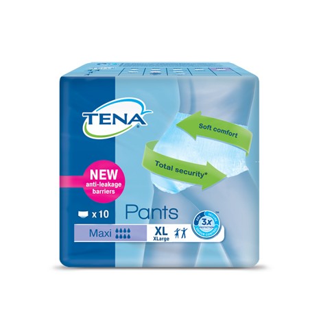 TENA PANTS MAXI XL 10PZ