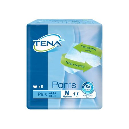 TENA PANTS PLUS PANN M 9PZ