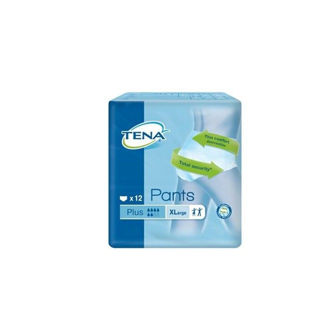 TENA PANTS PLUS XL NEW 12PZ
