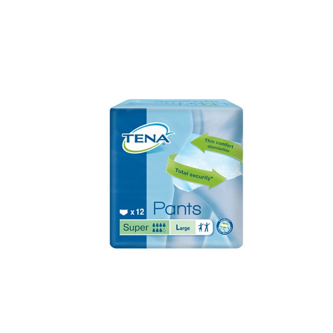 TENA PANTS SUPER L NEW 12PZ