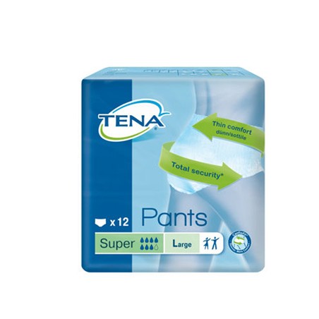TENA PANTS SUPER L NEW 12PZ