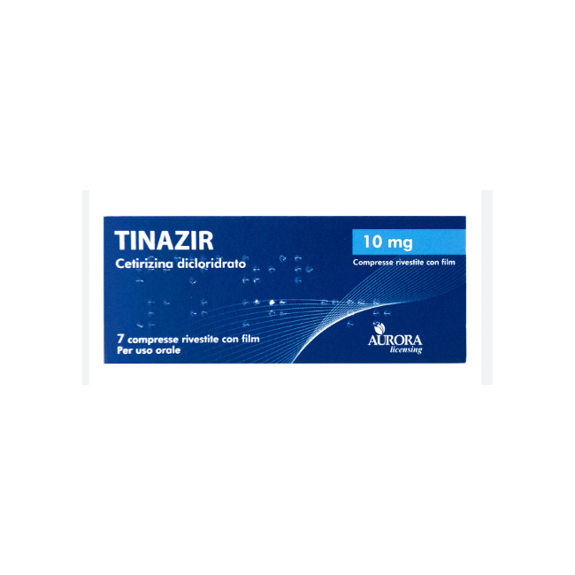 TINAZIR*7CPR RIV 10MG