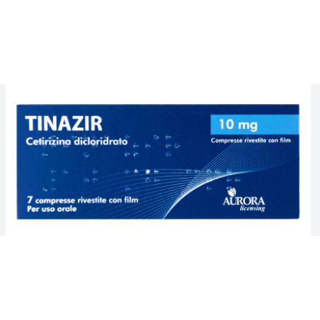 TINAZIR*7CPR RIV 10MG