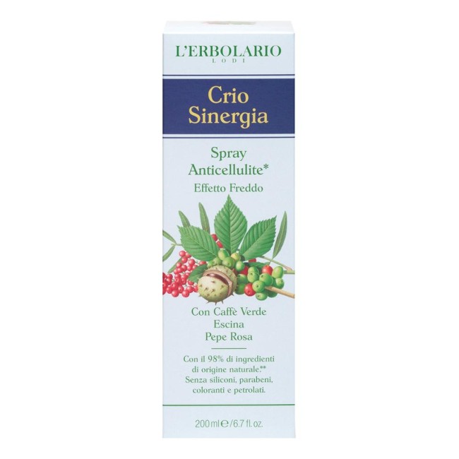Crio Sinergia Spray Anticellulite Effetto Freddo 200 Ml