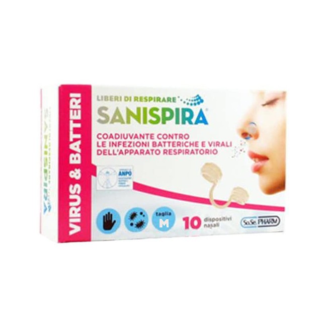SANISPIRA VIRUS & BATTERI M 10