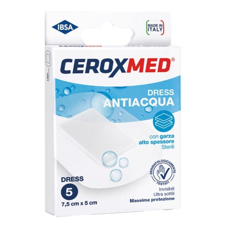 Cerotti Antiacqua Ceroxmed 7,5x5 Cm 5 Pezzi