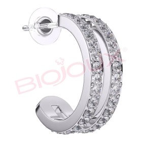 BJT993 ORECCHINI CRYSTAL EAR C