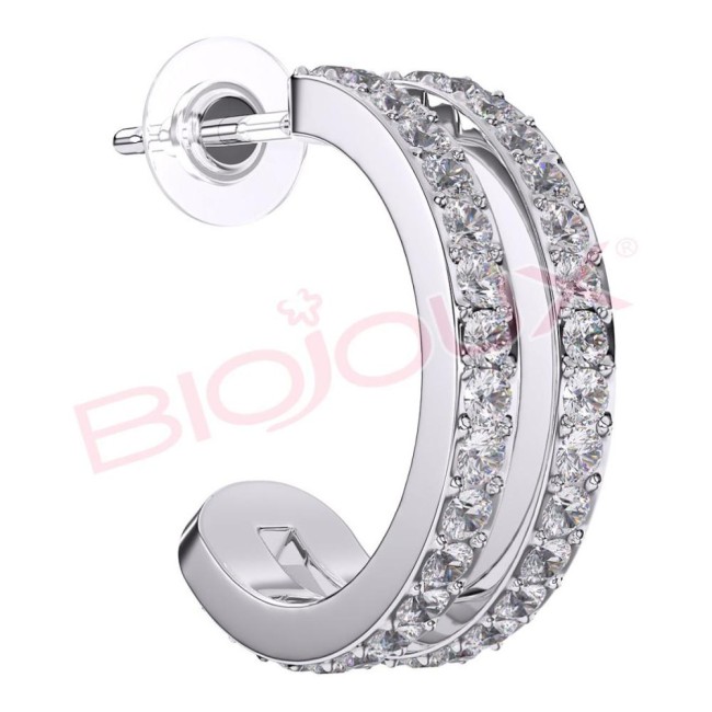BJT993 ORECCHINI CRYSTAL EAR C