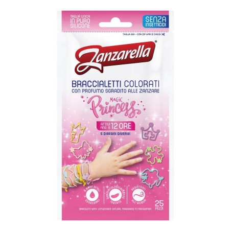 Zanzarella Braccialetti Princess 25 Pezzi