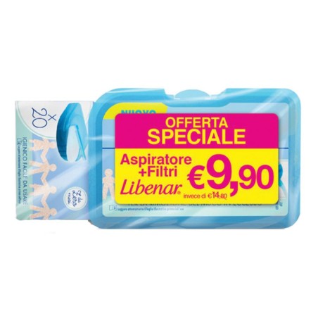 Libenar Bipacco Aspiratore Nasale + 20 Filtri