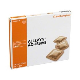 ALLEVYN ADHESIVE 7,5X7,5CM 3ME