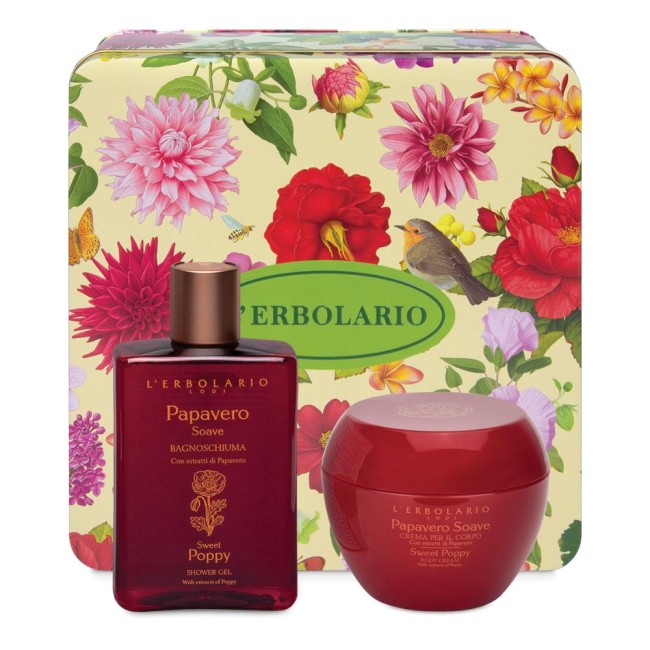 Papavero Soave Segreti Di Bellezza Duo Crema Corpo 200 Ml + Bagnoschiuma 250 Ml