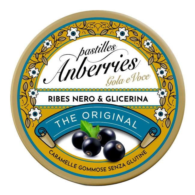 Anberries Classiche Ribes Nero Glicerina 50 G