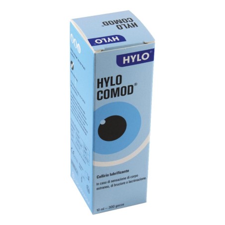 Hylo Comod Gocce Oculari Ialuronato Di Sodio 1% Flaconcino 10 Ml