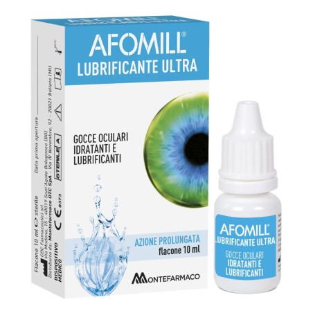 Afomill Lubrificante Ultra Gocce Oculari 10 Ml