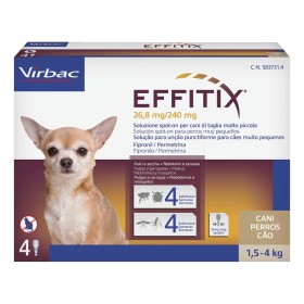 Effitix 26.8 Mg/240 Mg Soluzione Spot-on Per Cani Di Taglia Molto Piccola