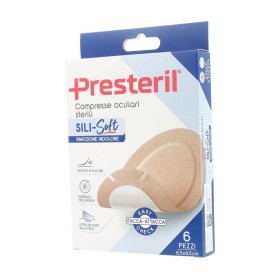 Compressa Oculare Presteril Sili-soft Skin 6,5x9,5 Cm 6 Pezzi