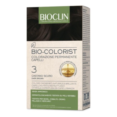 Bioclin Bio Colorist 3 Castani Sc Kit Composto Da Bio-colorist Crema Colorante Cap 3 50ml+bio-colorist Rilevatore Crema 75ml+ Bi Bioclin Bio Colorist 3 Castani Sc Kit Composto Da Bio-colorist Crema Colorante Cap 3 50ml+bio-colorist Rilevatore Crema 75ml+ Bi